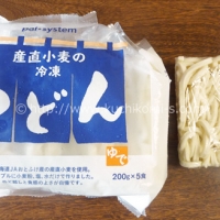産直小麦の冷凍うどん （298円）
